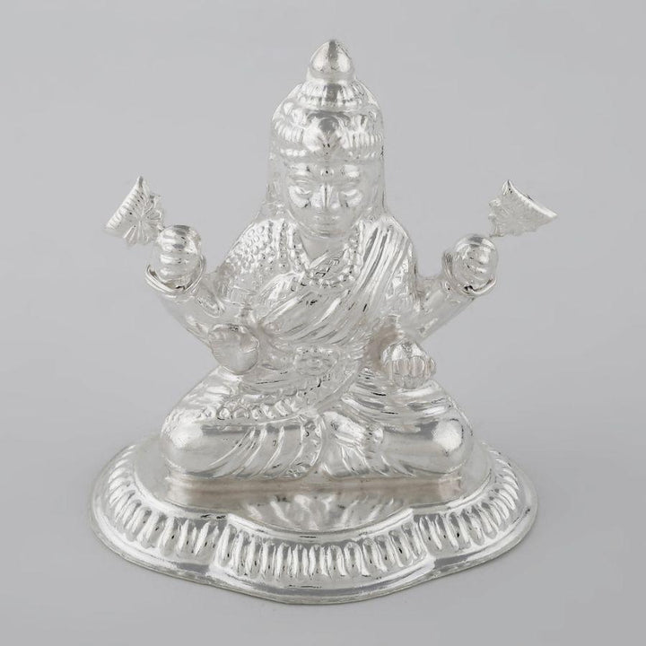 Silver Lakshmi idol