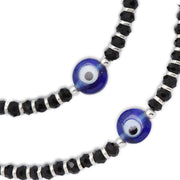 Silver Nazariya Evil Eye Baby jewelry - By Unniyarcha - Original Manufacturers of Silver Jewelry, Gold Plated Jewellery, Fashion Jewellery and Personalized Soul Bands and Personalized Jewelry