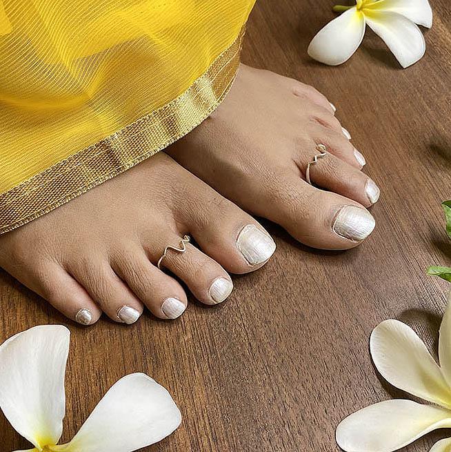 Foot Best Toe Ring Designs 3mm Big Toe Ring In Sterling Silver