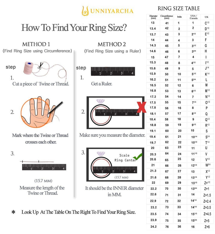 Sterling Silver Band Rings - By Unniyarcha - Original Manufacturers of Silver Jewelry, Gold Plated Jewellery, Fashion Jewellery and Personalized Soul Bands and Personalized Jewelry